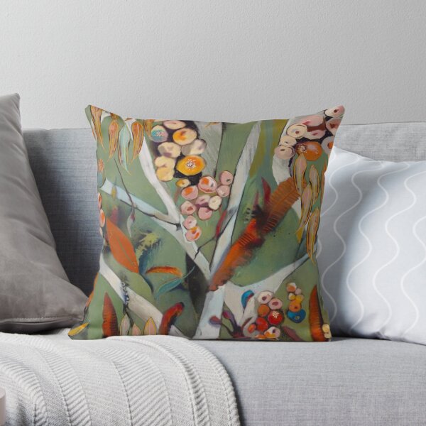 Aussie bush Throw Pillow