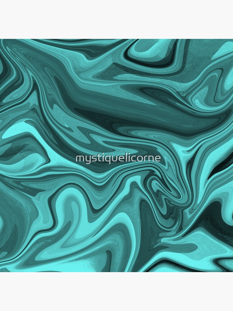 Teal Twirl by mystiquelicorne