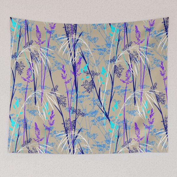 Item preview, in the wild meadow - blue designed and sold by kobyakov.