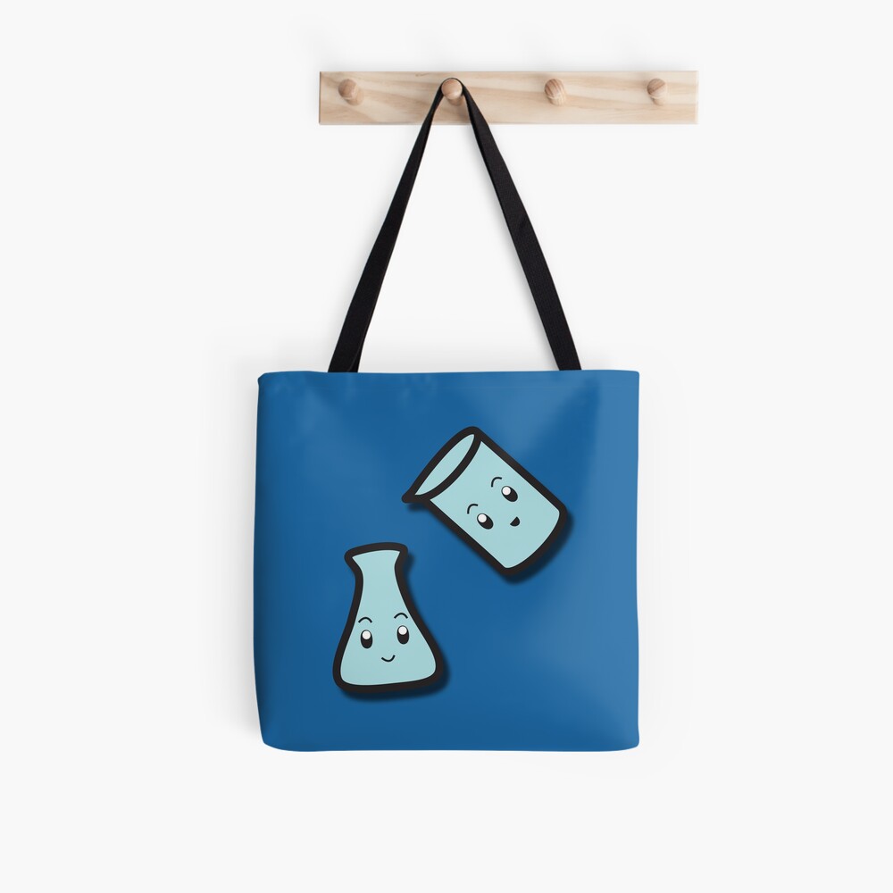 Beaker & Erlenmeyer Flask Tote Bag