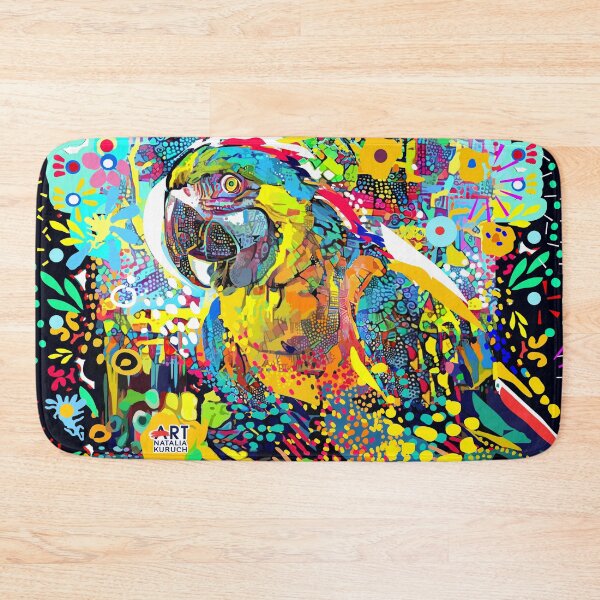 Item preview, PARROT on dark background designed and sold by nataliakuruch.