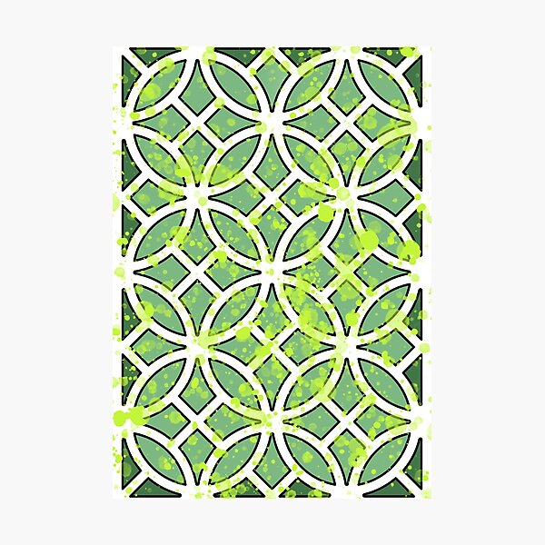 Item preview,  Geometric forms pattern green forms army color Classic T-Shirt designed and sold by fowzi shokri.