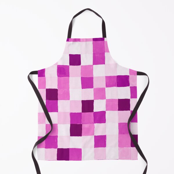 Item preview, Abstract colourful square pattern checkered design bright pinks designed and sold by Marilena Strambu.