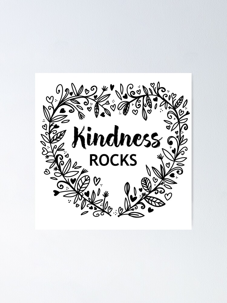 Thumbnail 1 of 3, Poster, Kindness Rocks designed and sold by Snap-app-filter.