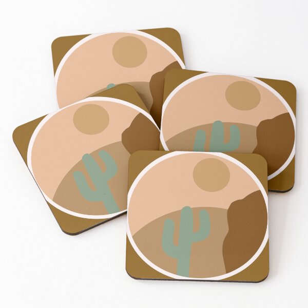 Item preview, Minimalistic Desert Scenery designed and sold by Making Sunshine.