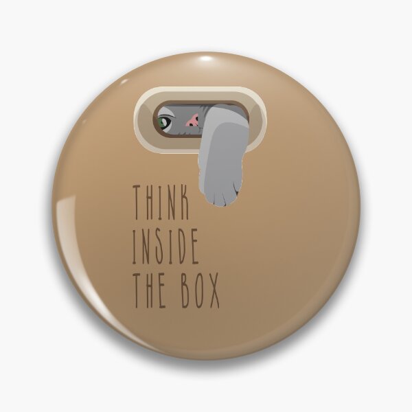 Item preview, Think Inside the Box designed and sold by Casa Soares.