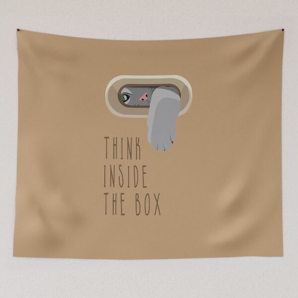 Item preview, Think Inside the Box designed and sold by Casa Soares.
