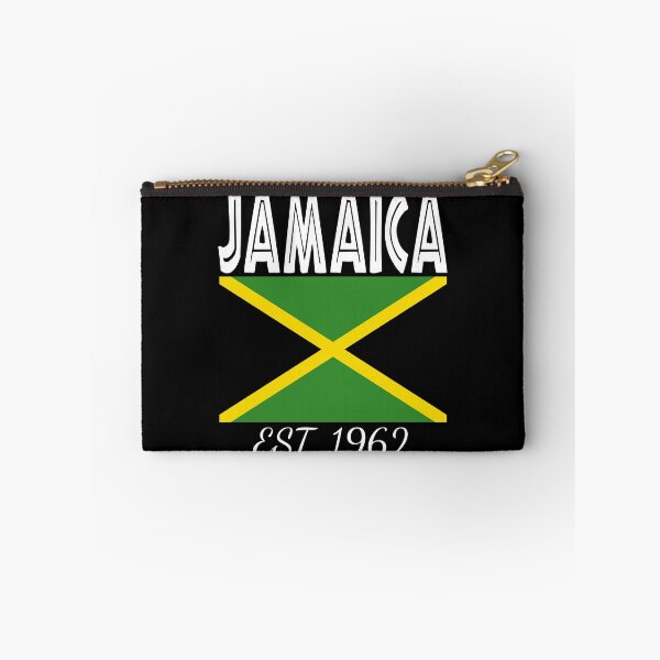 Item preview, Jamaica EST. 1962 Independence Pride Flag of Jamaica T Shirt Merch designed and sold by PRINTS2HOT.