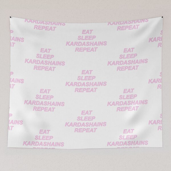 Item preview, eat sleep kardashains repeat designed and sold by pnkrose.