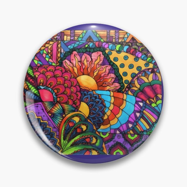 Item preview, Psychedelic abstract 1 designed and sold by catapat60.