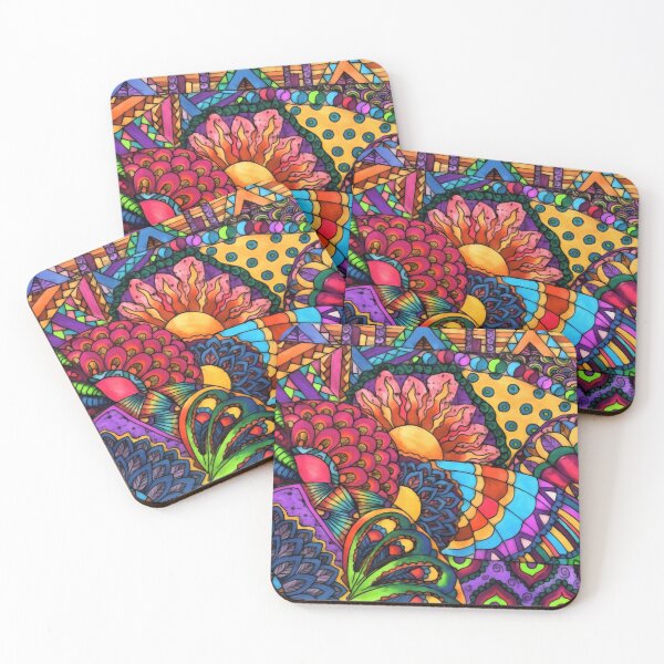 Item preview, Psychedelic abstract 1 designed and sold by catapat60.