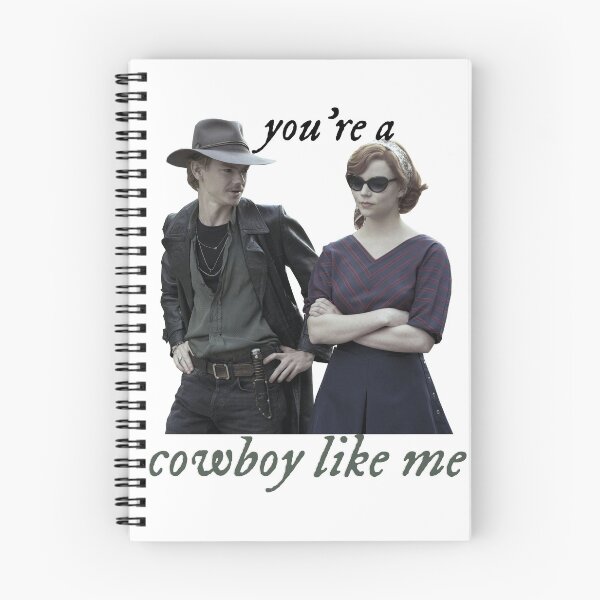Item preview, queen's gambit beth benny cowboy like me designed and sold by lovely-lyrics.