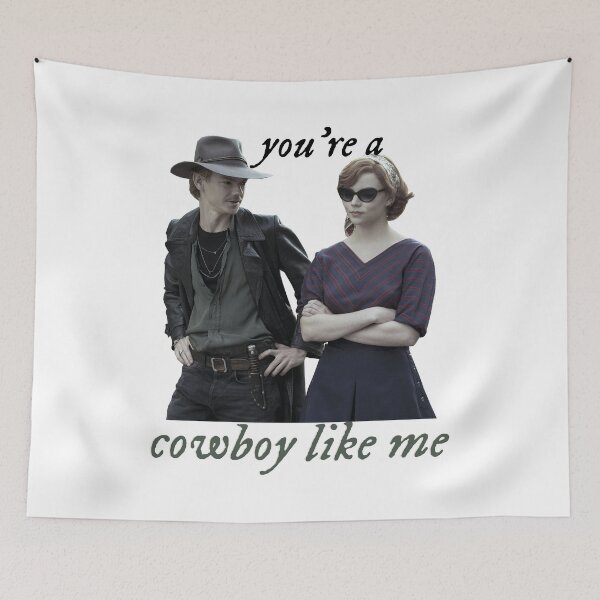 Item preview, queen's gambit beth benny cowboy like me designed and sold by lovely-lyrics.