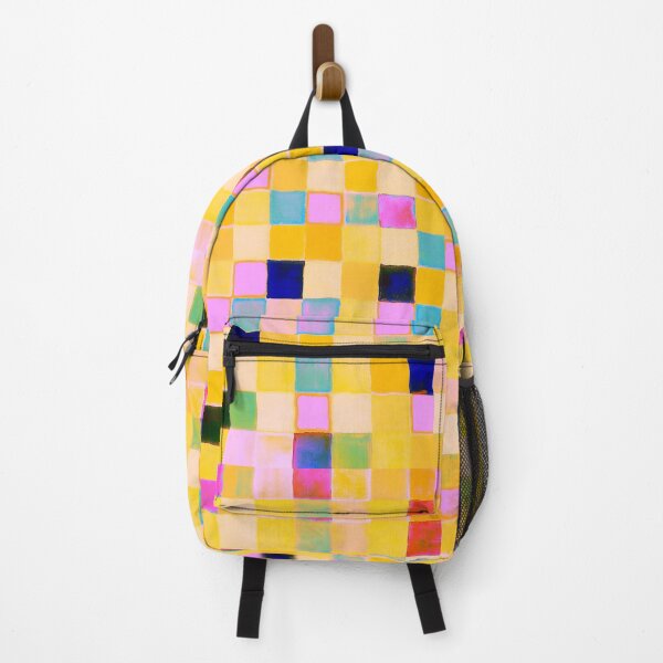 Item preview, Abstract happy colours square pattern checkered colourful design designed and sold by Marilena Strambu.