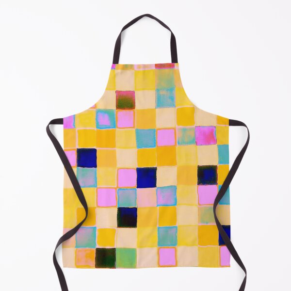 Item preview, Abstract happy colours square pattern checkered colourful design designed and sold by Marilena Strambu.