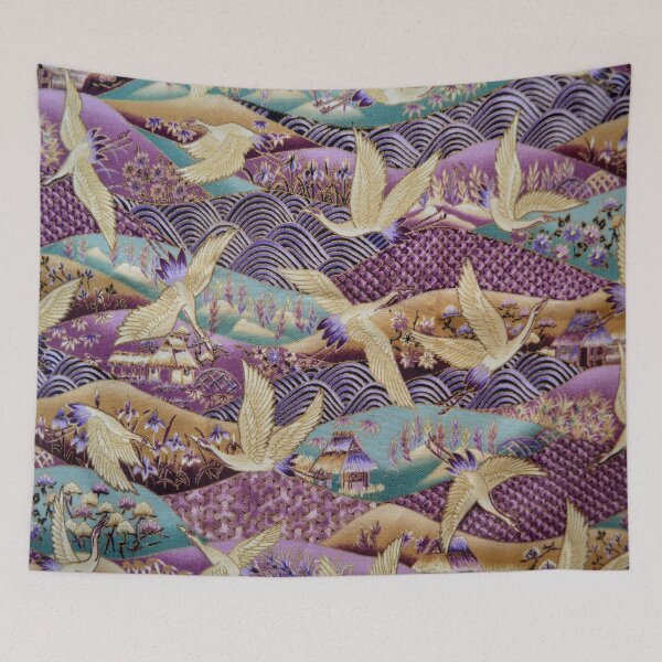 Item preview, Vintage Japanese Ceremonial Textile Pattern designed and sold by Alladin7.