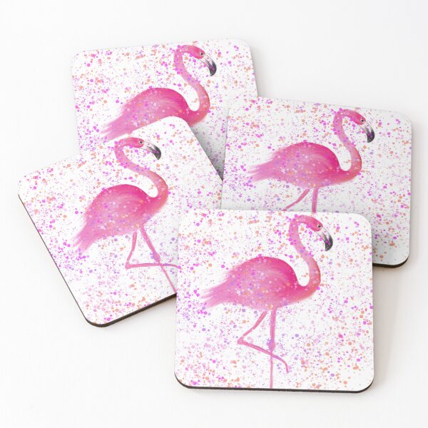 Item preview, Pretty Pink Flamingo designed and sold by Morag McMillan  Wilson Art.