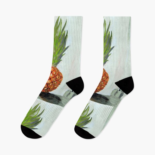 Artikelvorschau, Ananas-Kunstdruck, Ananas-Druck vom Originalgemälde entworfen und verkauft von elart66.