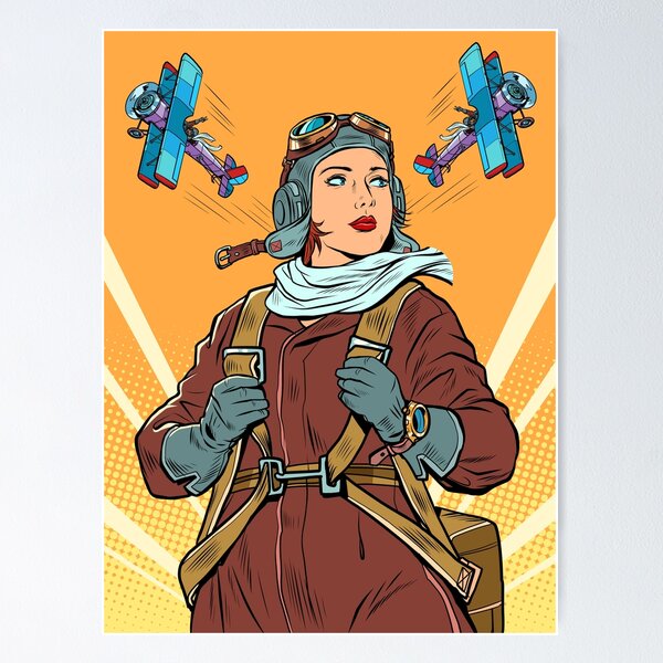 Girl Pilot Poster