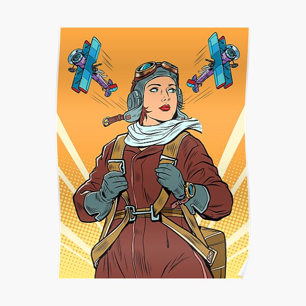 Girl Pilot Poster