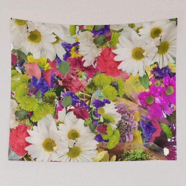 Item preview, Bright Spring Colorful Flowers Collage designed and sold by Designs By YL.