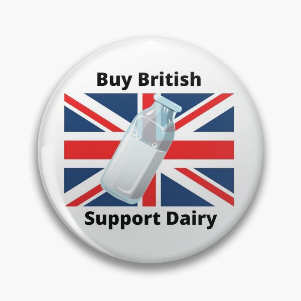 Item preview, Buy British Support Dairy Milk Farming designed and sold by Tedescino.