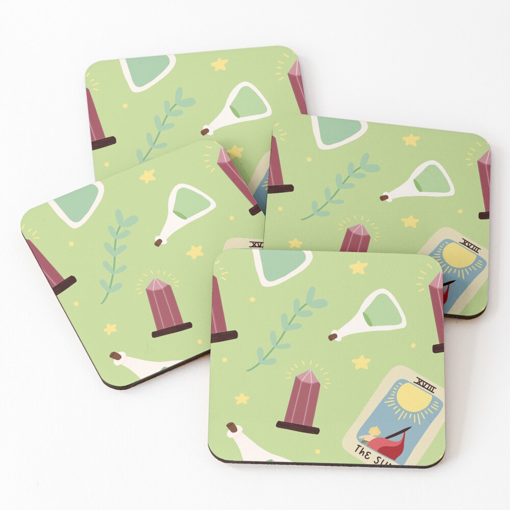 Item preview, Coasters (Set of 4) designed and sold by bibiworkshop.