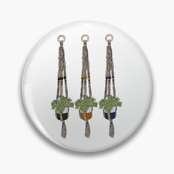 Item preview, Macrame Minimalist Plant Hanger designed and sold by willowsbunnies.