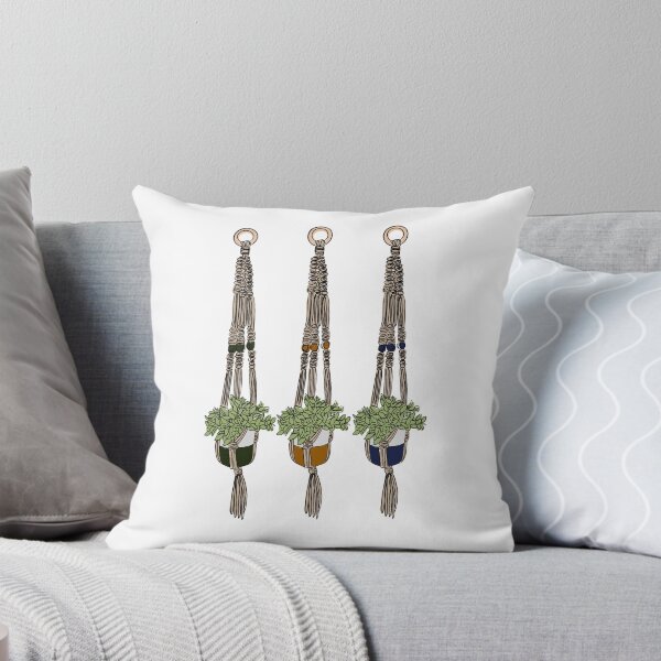 Item preview, Macrame Minimalist Plant Hanger designed and sold by willowsbunnies.