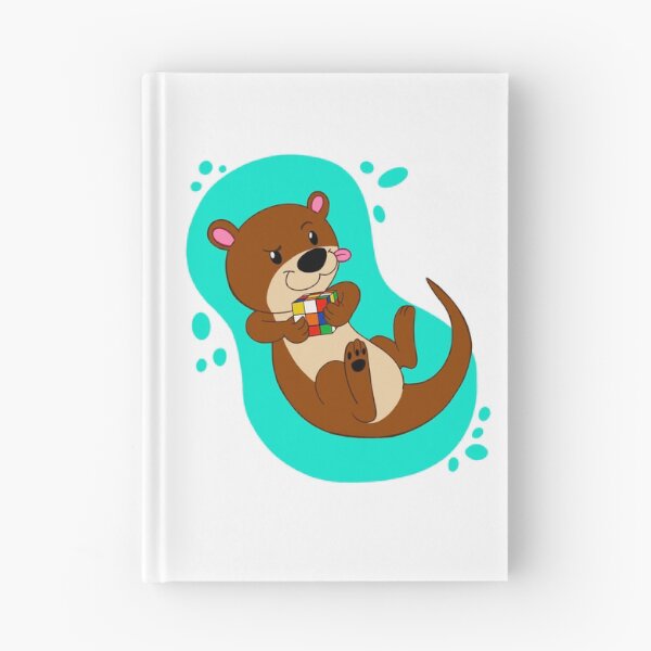 Item preview, Rubik's Cube Otter designed and sold by FrancesFoxglove.
