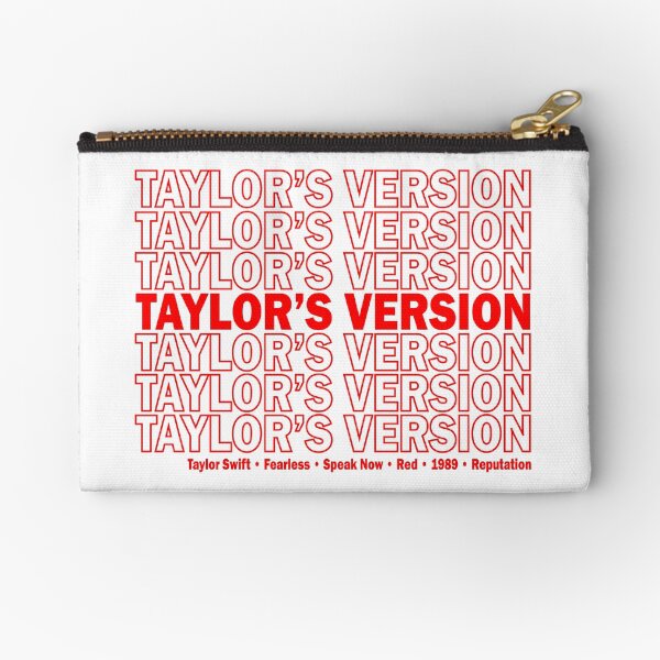 Taylor's Version Thank You Bag Zipper Pouch