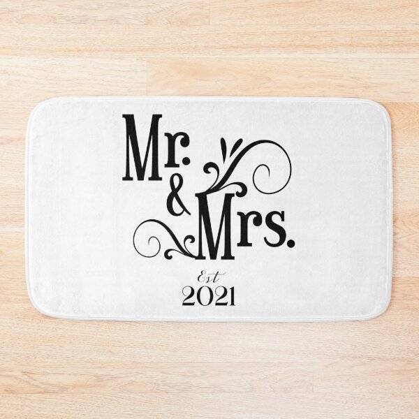 Item preview, Mr & Mrs Est 2021 designed and sold by CreativeEmpires.