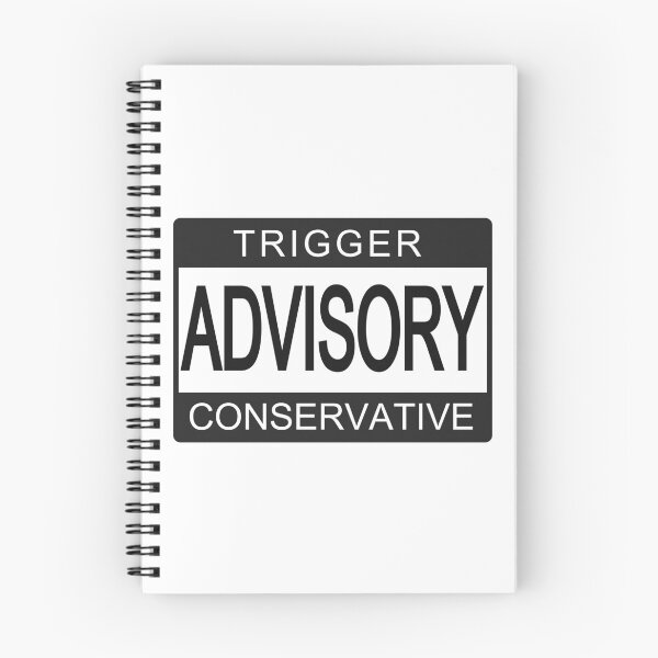 Item preview, Trigger Advisory Conservative - Anti Woke - Funny Conservative Stickers  designed and sold by WeAreRightStore.