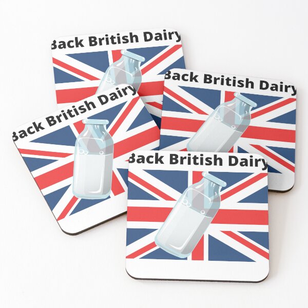 Item preview, Back British Support Dairy Milk Farming designed and sold by Tedescino.