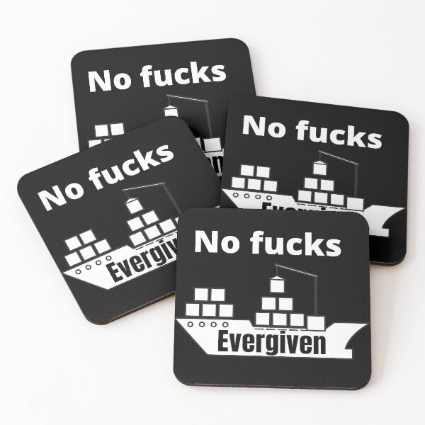 Item preview, No Fucks Ever Given Evergiven designed and sold by Johan Liebert.