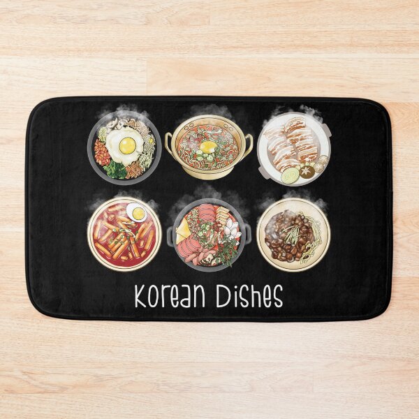 Item preview, Korean Dishes, Korean Foods designed and sold by Kate Hyunsu Cho.