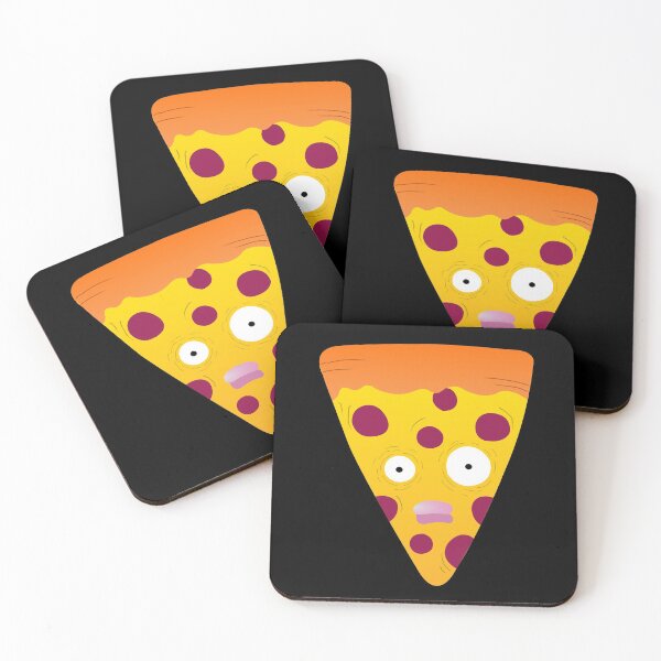 Item preview, Freaked Out Pizza Slice designed and sold by industrialbambi.