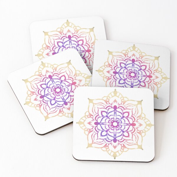 Item preview, Golden Rainbow Mandala designed and sold by Morag McMillan  Wilson Art.