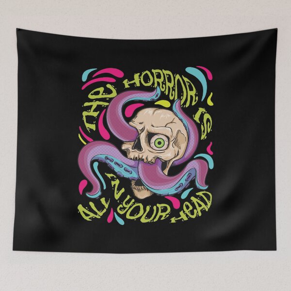 Item preview, The Horror is All in Your Head designed and sold by Maria Garcia.