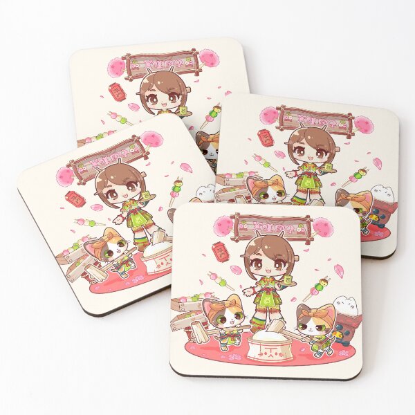 Item preview, Yomogi's bunny dango designed and sold by Kaidankurii.