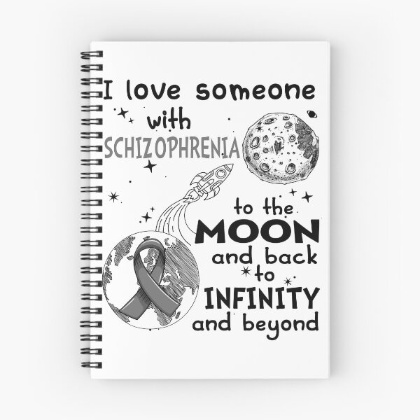 Item preview, I Love Someone With Schizophrenia To The Moon And Back designed and sold by heppenp.