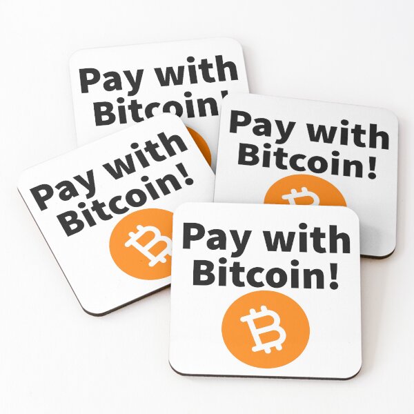 Item preview, Stckers, T-shirts, ... "Pay with Bitcoin!" designed and sold by Jerneja.