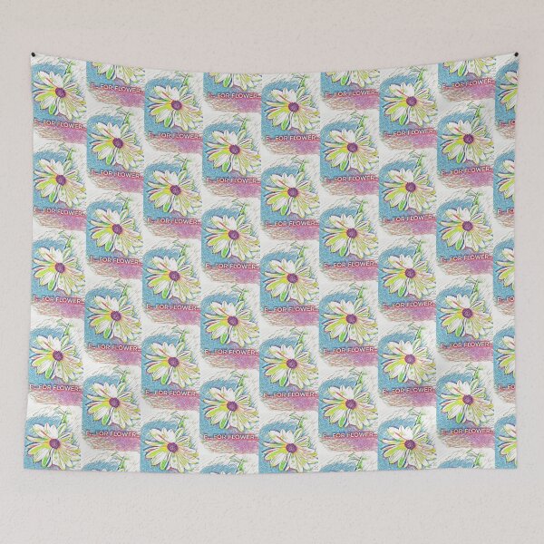 Item preview,   F... for Flower (blue/multicolours) designed and sold by Mara9.