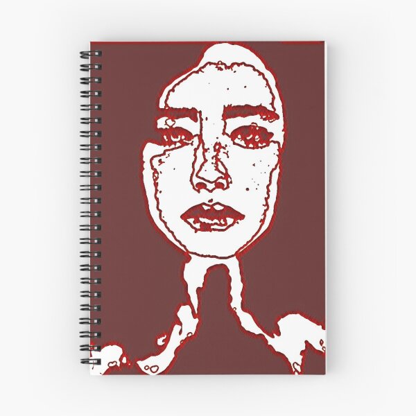 Item preview, red abstract woman designed and sold by Hunter Stewart.