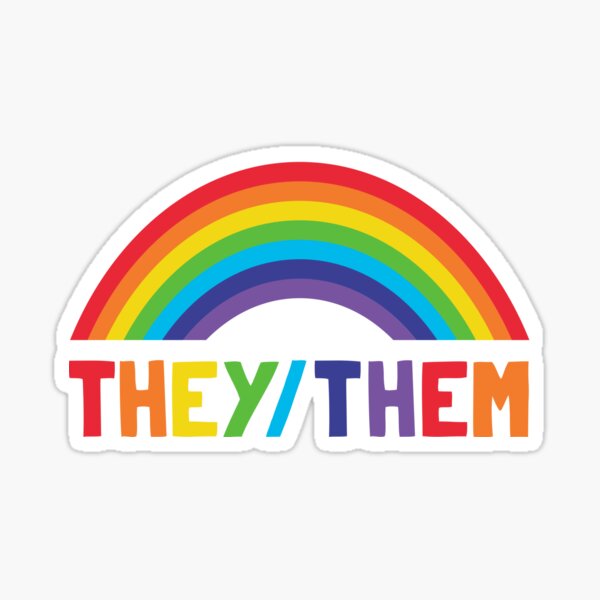 Item preview, They/Them designed and sold by kindiscoolstore.