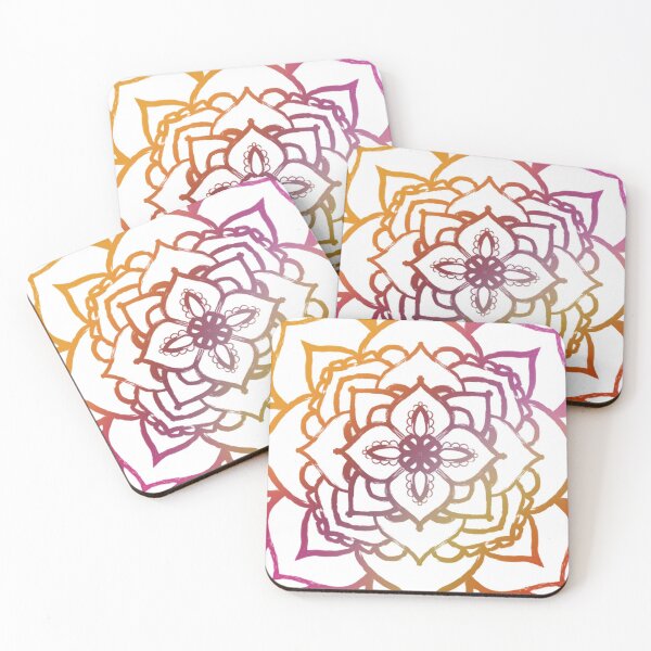 Item preview, Rainbow Mandala Flower designed and sold by Morag McMillan  Wilson Art.