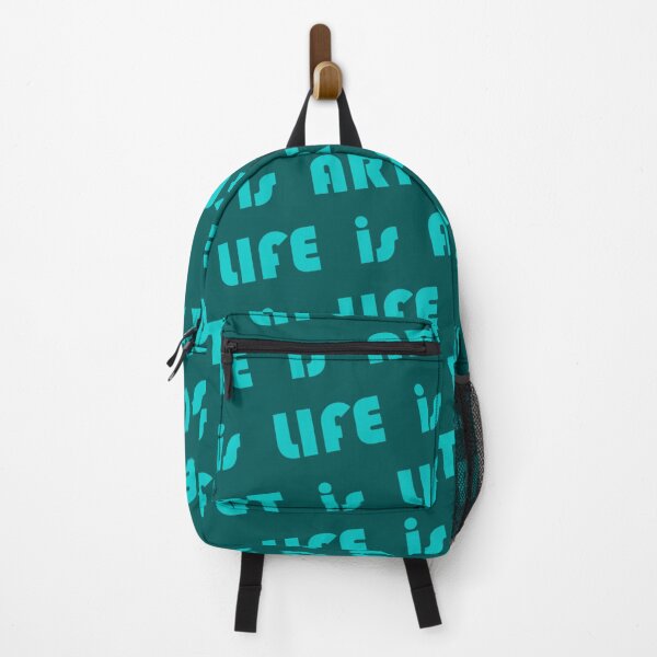 Item preview, Art is Life is Art Teal designed and sold by mrtraz.