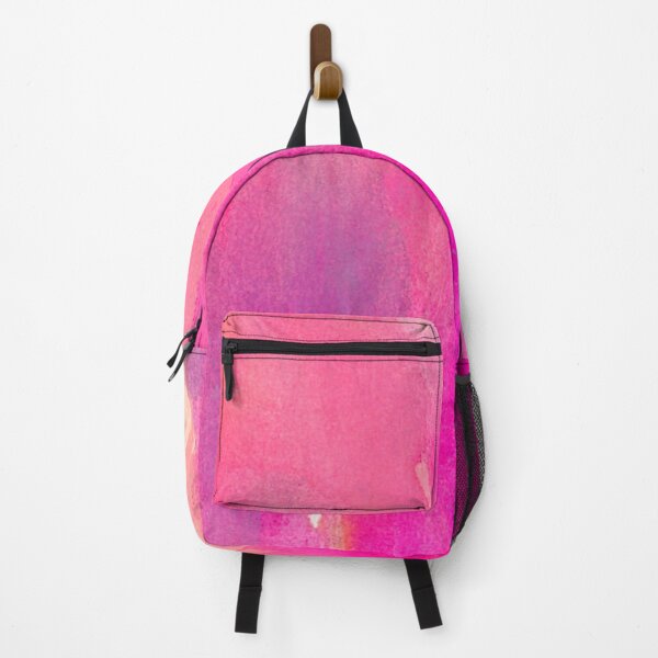 Item preview, Hot Pink and Warm Peach Abstract Watercolor Brush Strokes designed and sold by hearthearts.