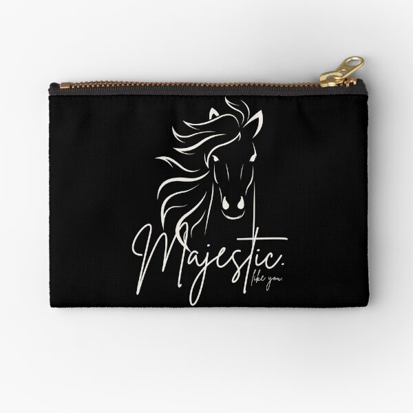 Item preview, Classic Black & White "Majestic ... like you" Horse  designed and sold by Dream Big! by E. H..