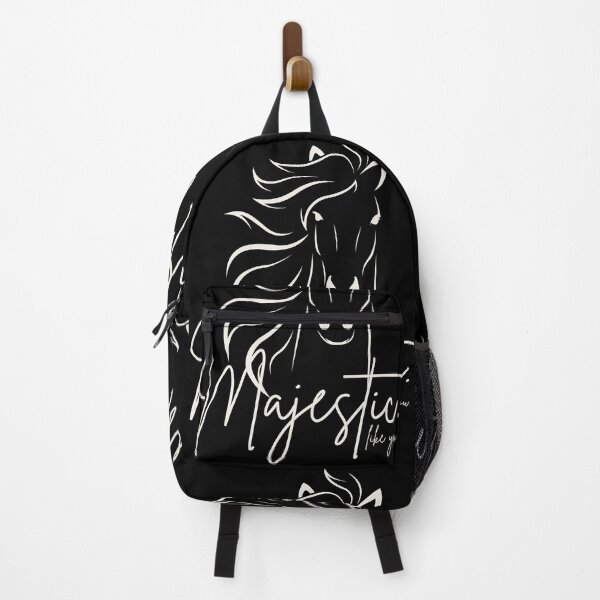 Item preview, Classic Black & White "Majestic ... like you" Horse  designed and sold by Dream Big! by E. H..